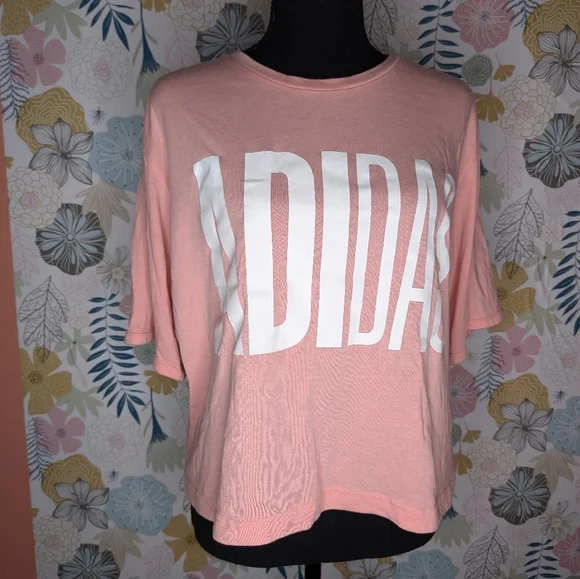 Adidas Puff Print Tee - Picture 3 of 4